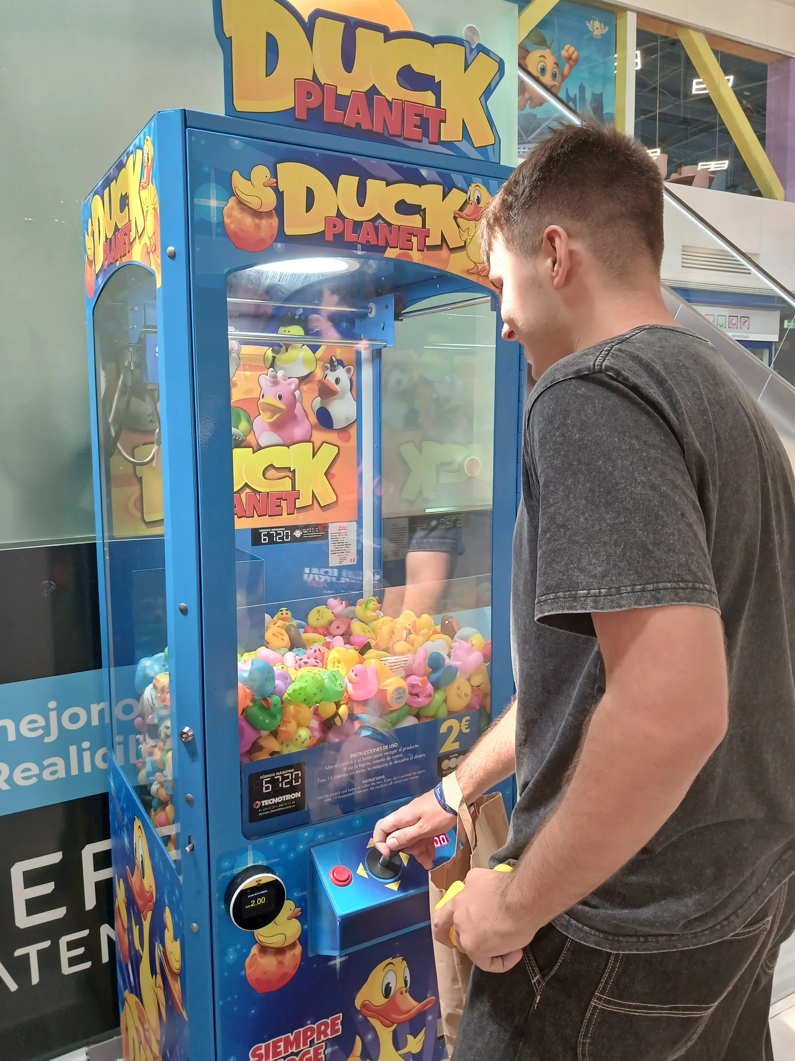 Maquina de patos