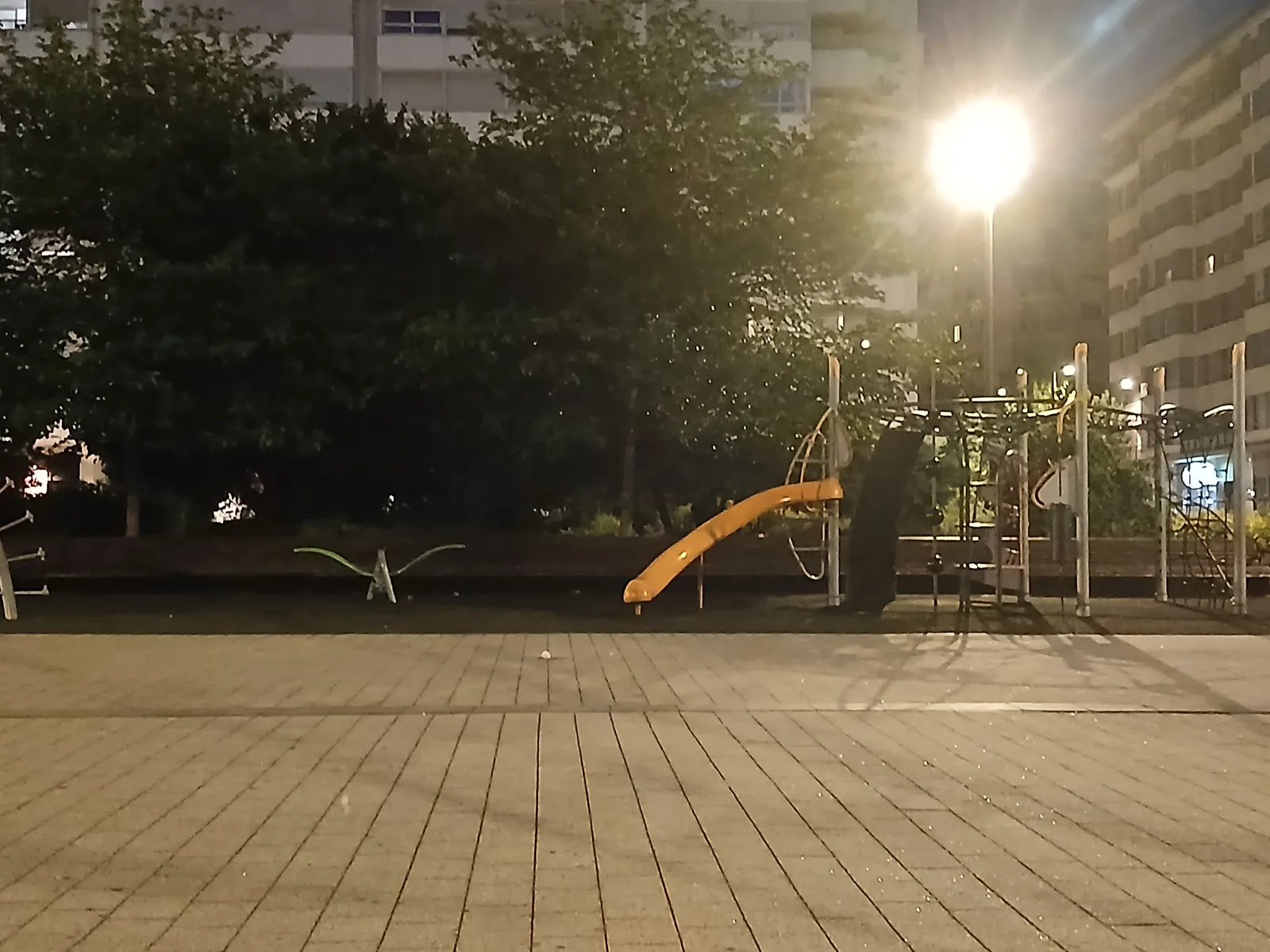 Jugar en el parque